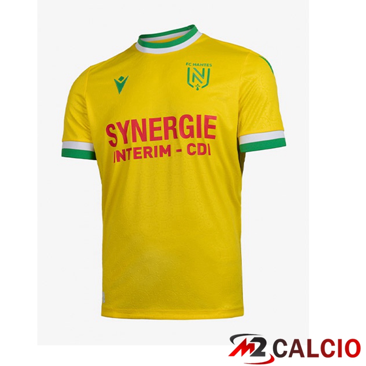 Maglie Calcio Personalizzate,Tute Calcio Squadre,Maglia Nazionale Italiana Calcio | Maglie Calcio FC Nantes Prima Giallo 2022/2023