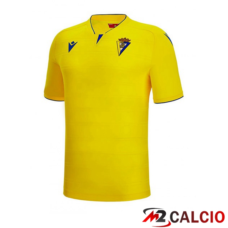 Maglie Calcio Personalizzate,Tute Calcio Squadre,Maglia Nazionale Italiana Calcio | Maglie Calcio Cadiz CF Prima Giallo 2022/2023