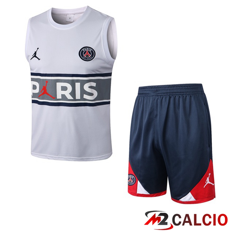 Maglie Calcio Personalizzate,Tute Calcio Squadre,Maglia Nazionale Italiana Calcio | Canotta Calcio Paris PSG + Pantaloncini Bianco 2022/2023