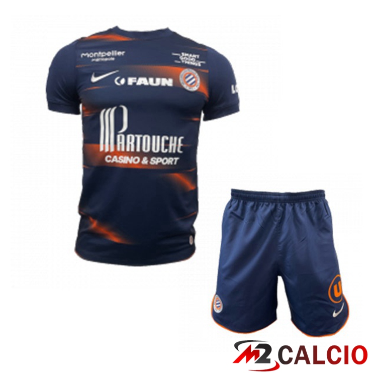 Maglie Calcio Personalizzate,Tute Calcio Squadre,Maglia Nazionale Italiana Calcio | Maglie Calcio Montpellier HSC Bambino Prima Nero 2022/2023