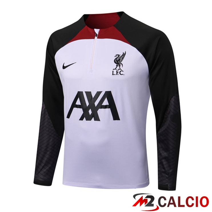 Maglie Calcio Personalizzate,Tute Calcio Squadre,Maglia Nazionale Italiana Calcio | Felpa Allenamento FC Liverpool Viola 2022/2023