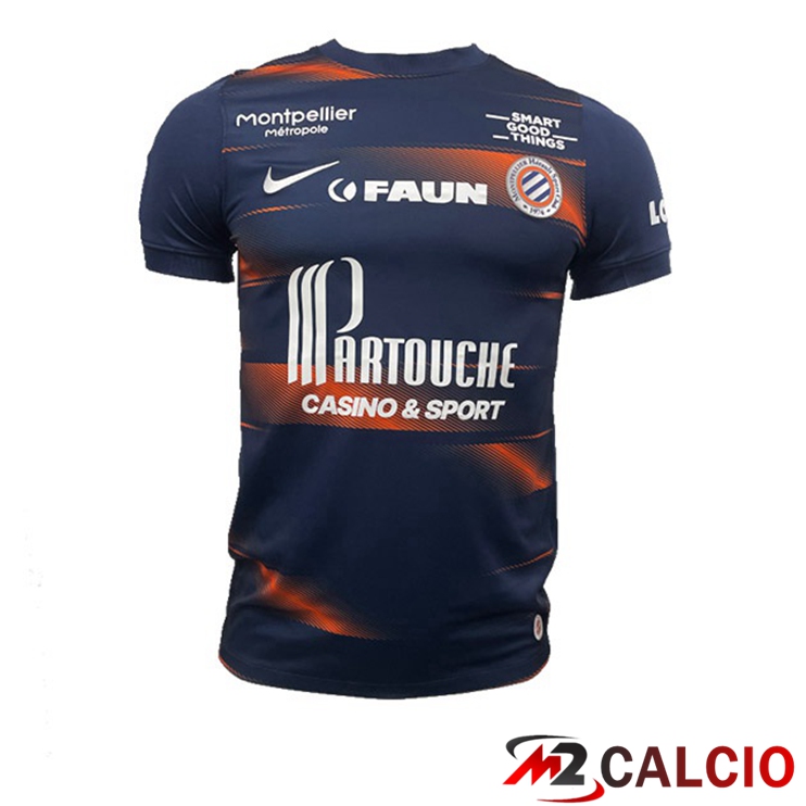 Maglie Calcio Personalizzate,Tute Calcio Squadre,Maglia Nazionale Italiana Calcio | Maglie Calcio Montpellier HSC Prima Nero 2022/2023