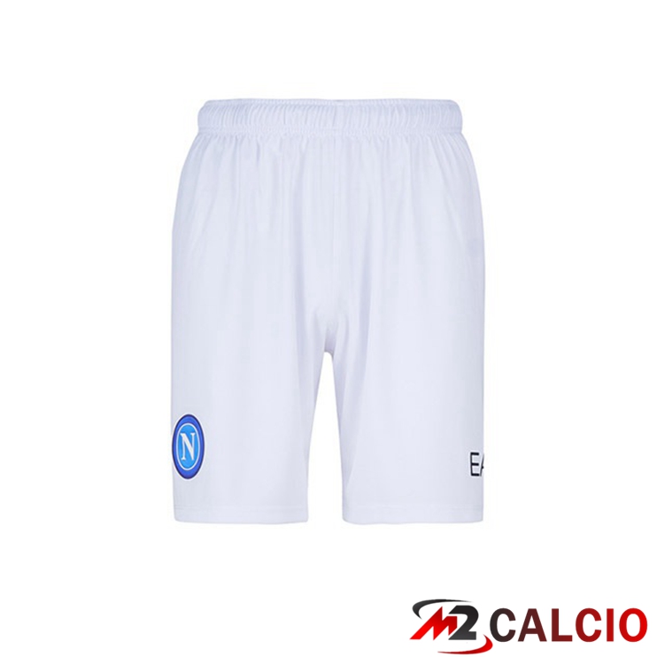Maglie Calcio Personalizzate,Tute Calcio Squadre,Maglia Nazionale Italiana Calcio | Pantaloncini Calcio SSC Napoli Seconda Bianco 2022/2023
