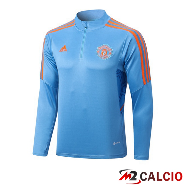 Maglie Calcio Personalizzate,Tute Calcio Squadre,Maglia Nazionale Italiana Calcio | Felpe Allenamento Manchester United Blu 2022/2023