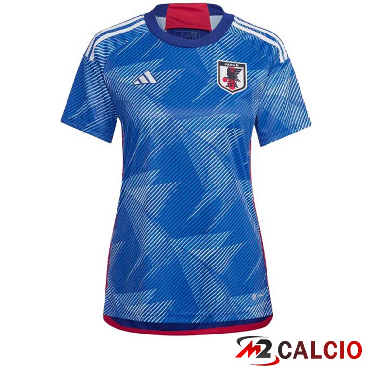 Maglie Calcio Personalizzate,Tute Calcio Squadre,Maglia Nazionale Italiana Calcio | Maglie Calcio Giappone Donna Prima Blu 2022/2023