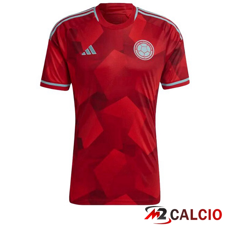 Maglie Calcio Personalizzate,Tute Calcio Squadre,Maglia Nazionale Italiana Calcio | Maglie Calcio Colombia Seconda Rosso 2022/2023