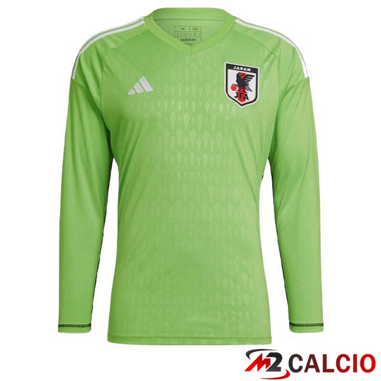 Maglie Calcio Personalizzate,Tute Calcio Squadre,Maglia Nazionale Italiana Calcio | Maglie Calcio Giappone Portiere Maniche Lunghe Verde 2022/2023