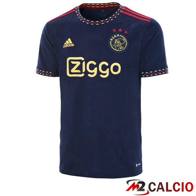 Maglie Calcio Personalizzate,Tute Calcio Squadre,Maglia Nazionale Italiana Calcio | Maglie Calcio AFC Ajax Seconda Nero 2022/2023