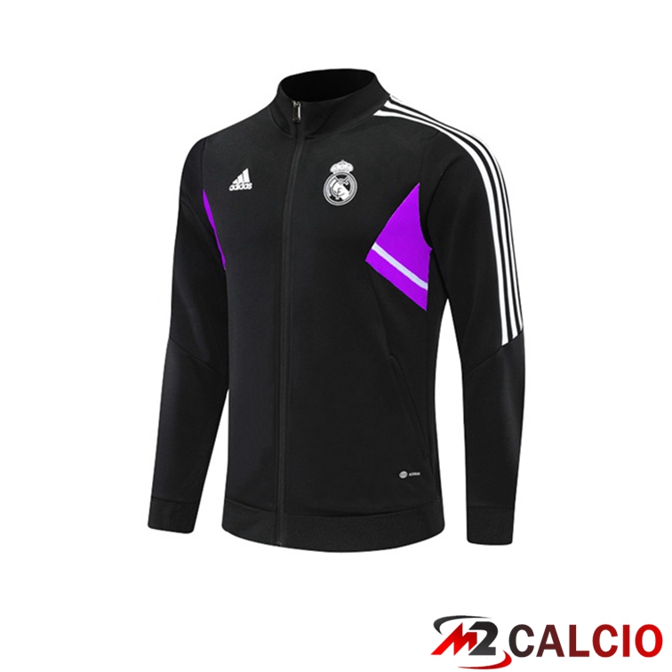 Maglie Calcio Personalizzate,Tute Calcio Squadre,Maglia Nazionale Italiana Calcio | Giacca Calcio Real Madrid Nero 2022/2023