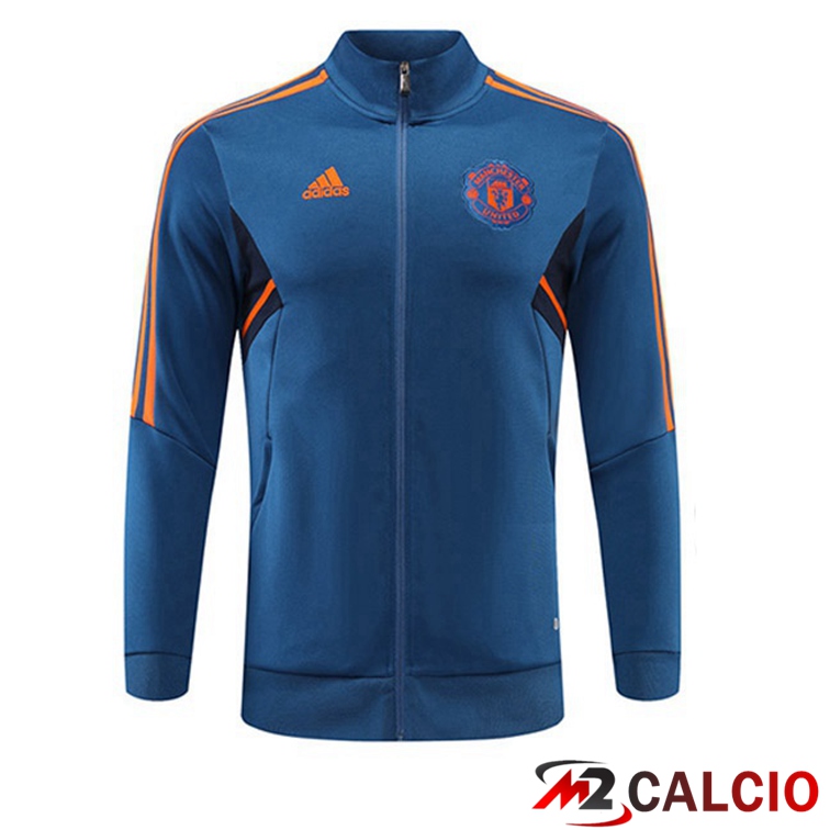 Maglie Calcio Personalizzate,Tute Calcio Squadre,Maglia Nazionale Italiana Calcio | Giacca Calcio Manchester United Blu 2022/2023