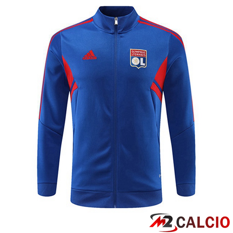 Maglie Calcio Personalizzate,Tute Calcio Squadre,Maglia Nazionale Italiana Calcio | Giacca Calcio Lyon OL Blu 2022/2023