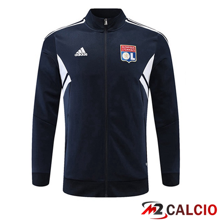 Maglie Calcio Personalizzate,Tute Calcio Squadre,Maglia Nazionale Italiana Calcio | Giacca Calcio Lyon OL Blu Royal 2022/2023