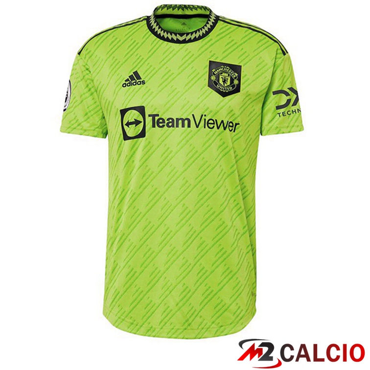 Maglie Calcio Personalizzate,Tute Calcio Squadre,Maglia Nazionale Italiana Calcio | Maglie Calcio Manchester United Terza Verde 2022/2023