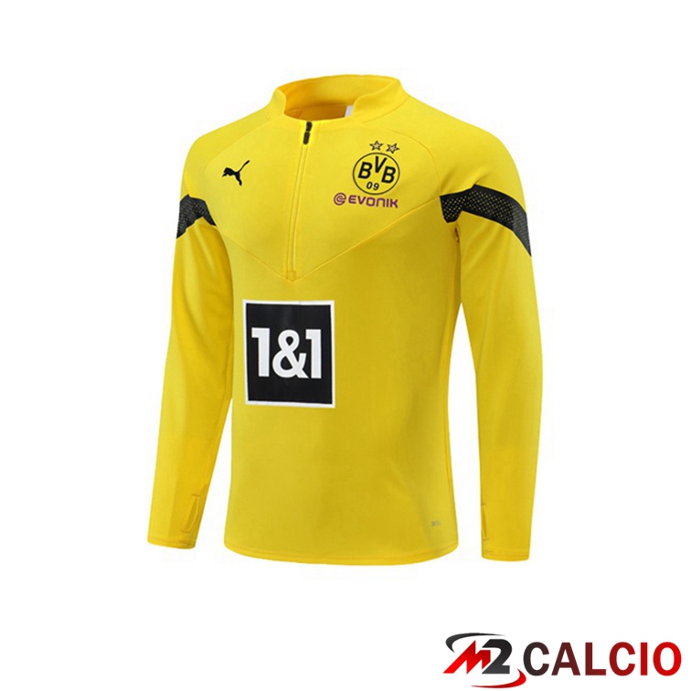Maglie Calcio Personalizzate,Tute Calcio Squadre,Maglia Nazionale Italiana Calcio | Felpe Allenamento Dortmund BVB Giallo 2022/2023