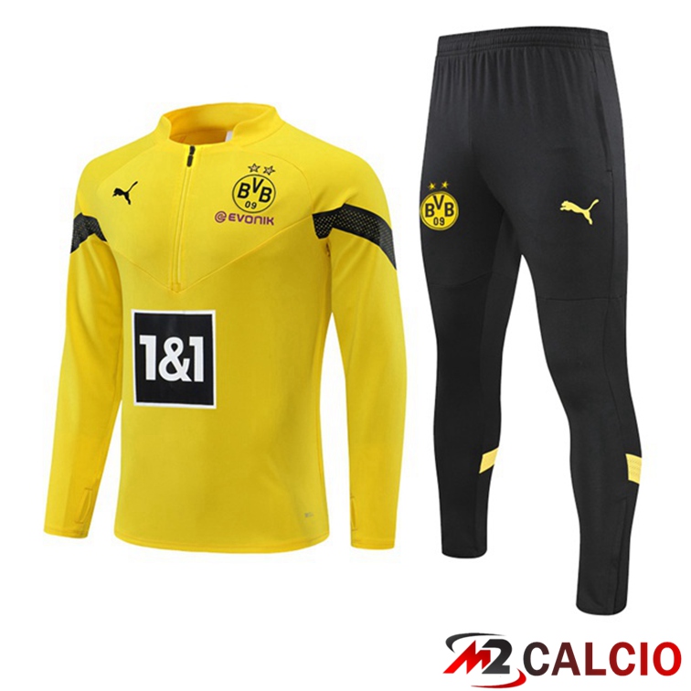 Maglie Calcio Personalizzate,Tute Calcio Squadre,Maglia Nazionale Italiana Calcio | Tuta Calcio Dortmund BVB Giallo 2022/2023