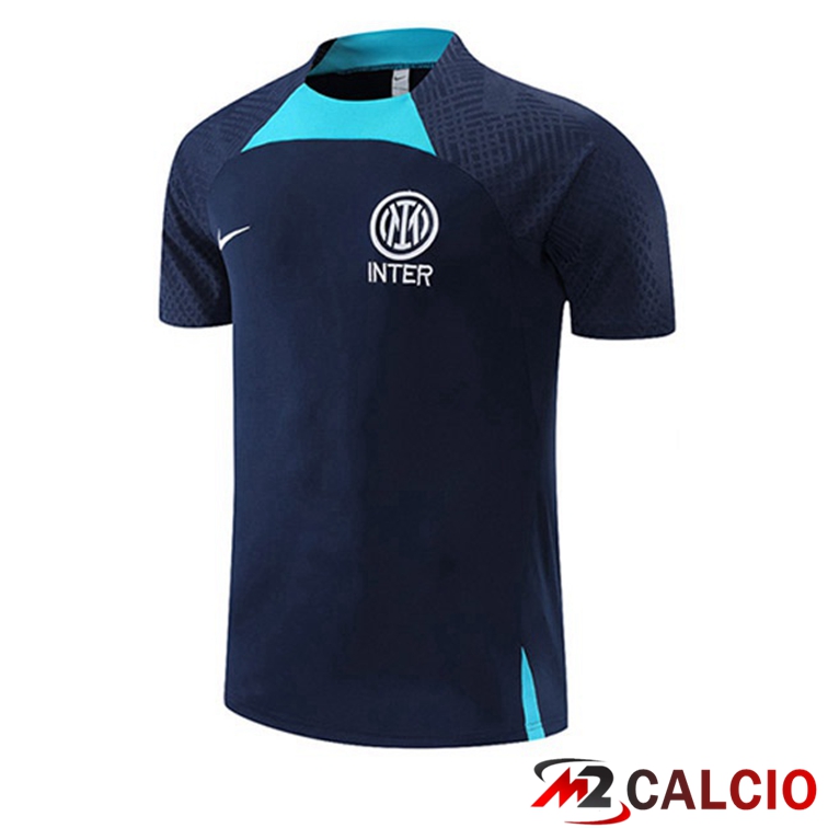 Maglie Calcio Personalizzate,Tute Calcio Squadre,Maglia Nazionale Italiana Calcio | T Shirt Allenamento Inter Milan Blu Royal 2022/2023