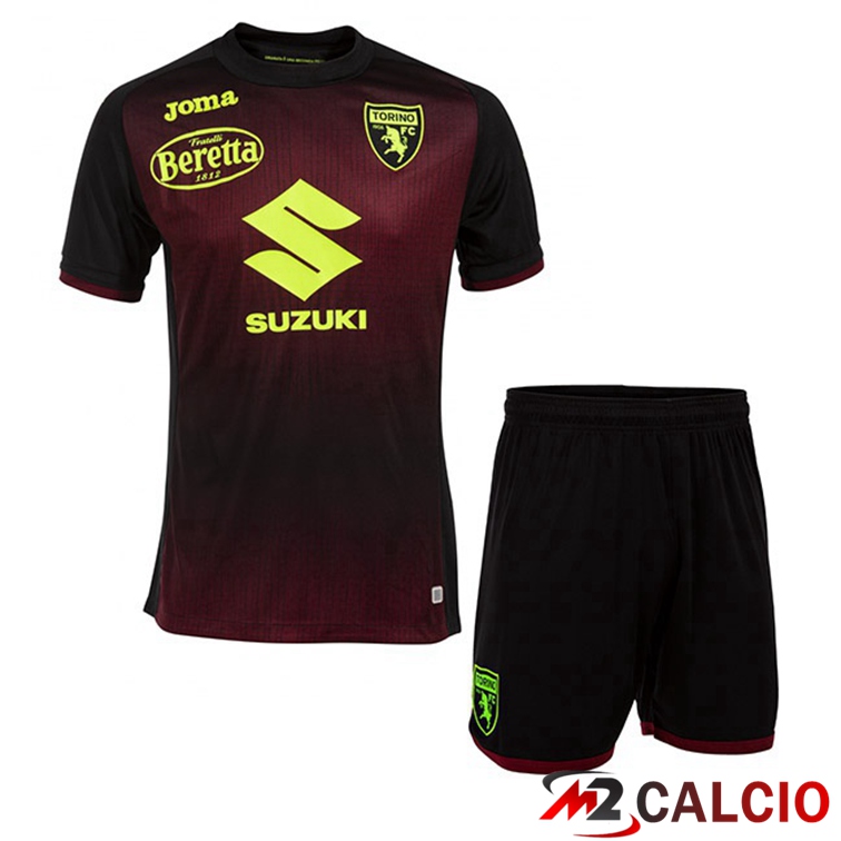 Maglie Calcio Personalizzate,Tute Calcio Squadre,Maglia Nazionale Italiana Calcio | Maglie Calcio Torino FC Bambino Terza Rosso 2022/2023