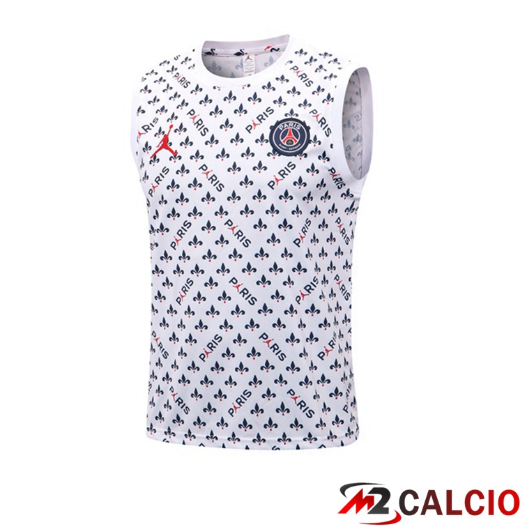 Maglie Calcio Personalizzate,Tute Calcio Squadre,Maglia Nazionale Italiana Calcio | Canotta Calcio Paris PSG Bianco 2022/2023