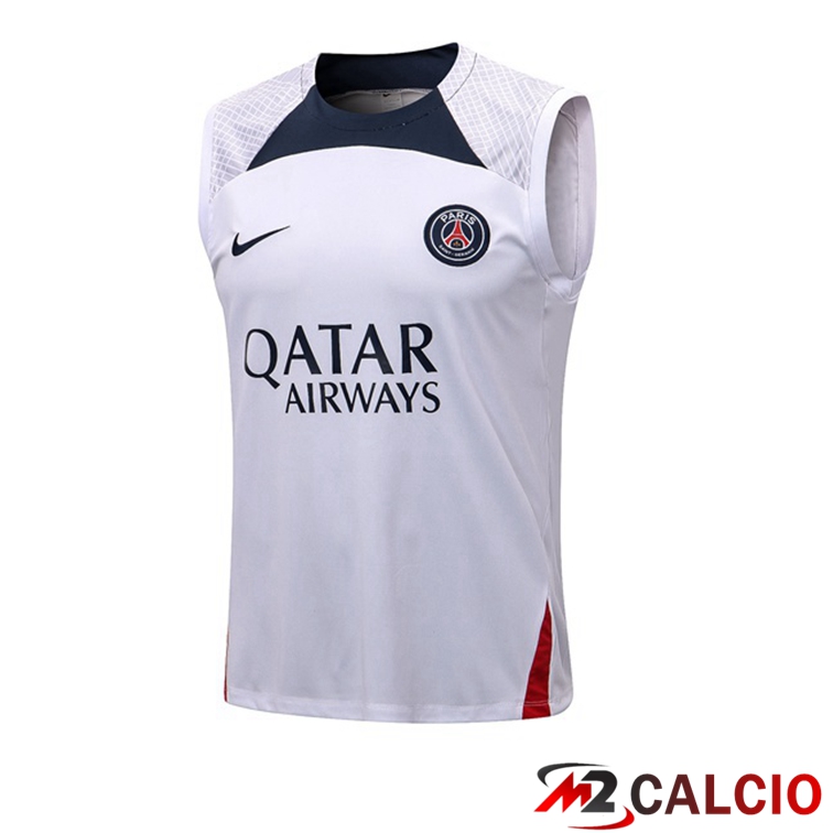 Maglie Calcio Personalizzate,Tute Calcio Squadre,Maglia Nazionale Italiana Calcio | Canotta Calcio Paris PSG Bianco 2022/2023