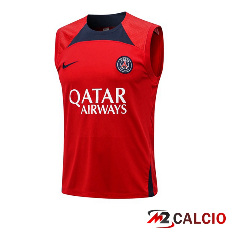 Maglie Calcio Personalizzate,Tute Calcio Squadre,Maglia Nazionale Italiana Calcio | Canotta Calcio Paris PSG Rosso 2022/2023