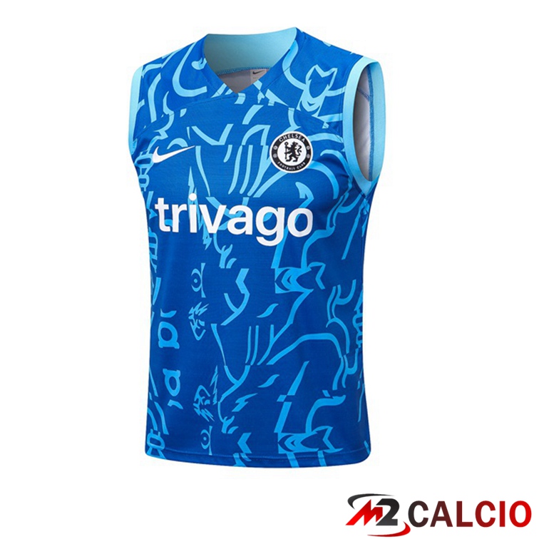 Maglie Calcio Personalizzate,Tute Calcio Squadre,Maglia Nazionale Italiana Calcio | Canotta Calcio FC Chelsea Blu 2022/2023