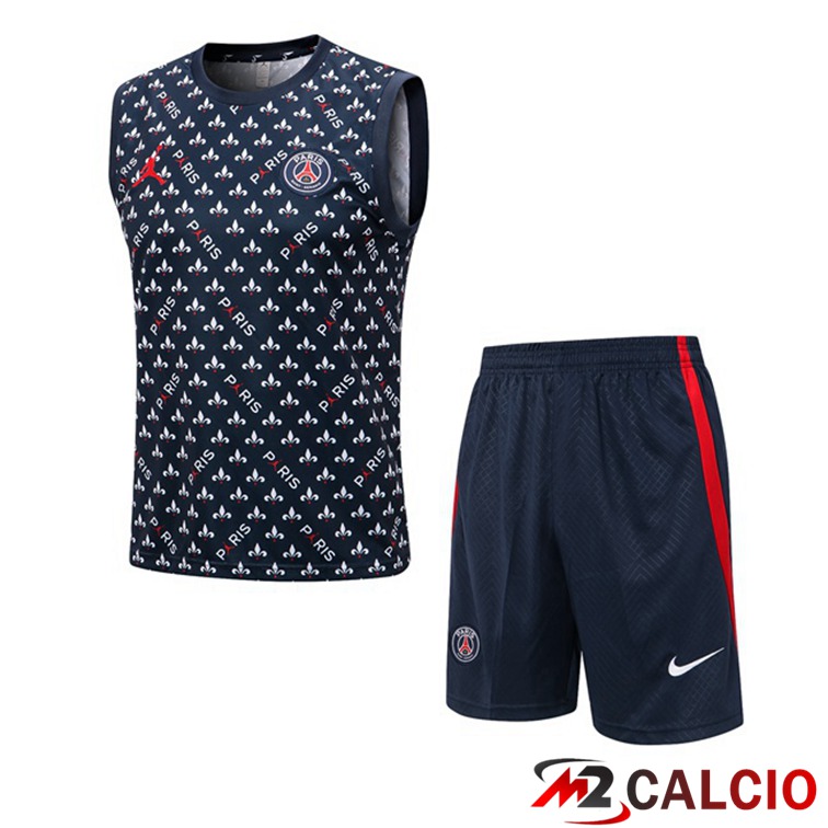 Maglie Calcio Personalizzate,Tute Calcio Squadre,Maglia Nazionale Italiana Calcio | Canotta Calcio Paris PSG + Shorts Blu Royal 2022/2023