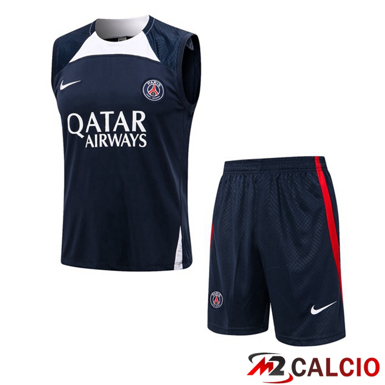 Maglie Calcio Personalizzate,Tute Calcio Squadre,Maglia Nazionale Italiana Calcio | Canotta Calcio Paris PSG + Shorts Blu Royal 2022/2023