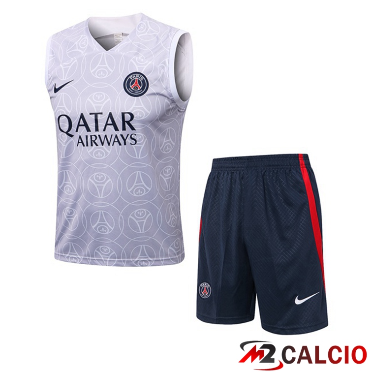 Maglie Calcio Personalizzate,Tute Calcio Squadre,Maglia Nazionale Italiana Calcio | Canotta Calcio Paris PSG + Shorts Bianco 2022/2023