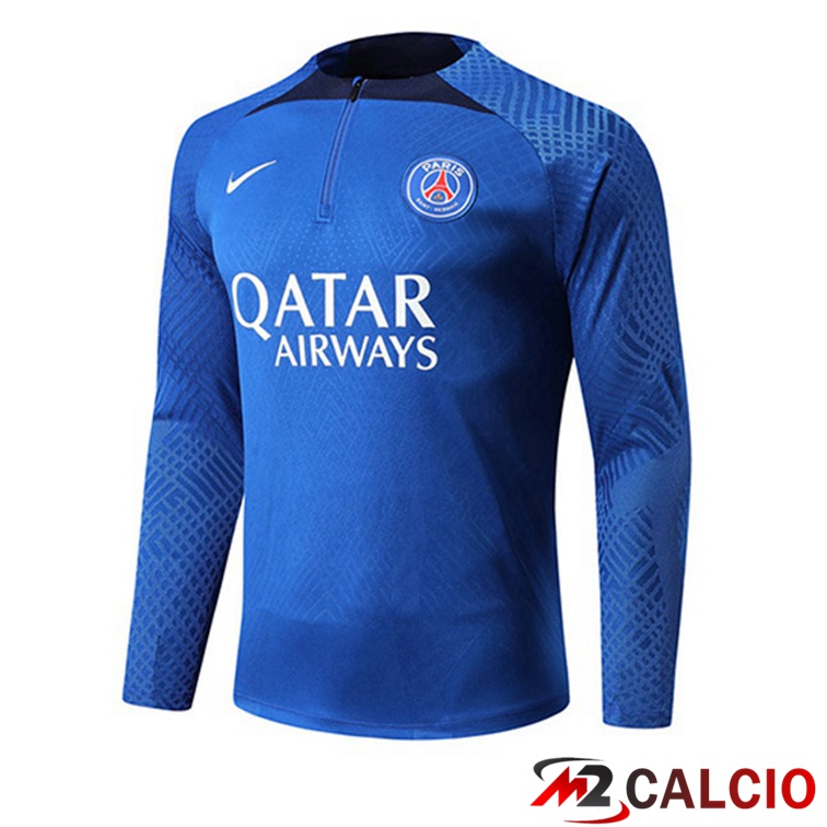 Maglie Calcio Personalizzate,Tute Calcio Squadre,Maglia Nazionale Italiana Calcio | Felpe Allenamento Paris PSG Blu 2022/2023