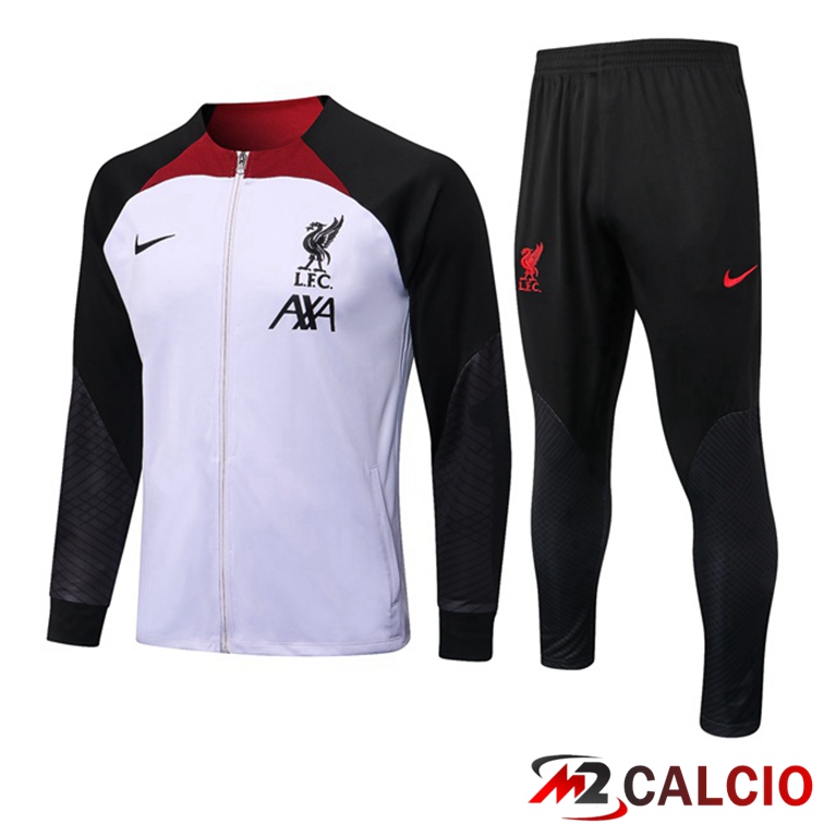 Maglie Calcio Personalizzate,Tute Calcio Squadre,Maglia Nazionale Italiana Calcio | Insieme Tuta Calcio - Giacca FC Liverpool Porpora 2022/2023