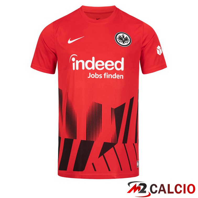 Maglie Calcio Personalizzate,Tute Calcio Squadre,Maglia Nazionale Italiana Calcio | Maglie Calcio Eintracht Frankfurt Terza Rossoc 2022/2023