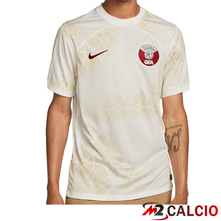 Maglie Calcio Personalizzate,Tute Calcio Squadre,Maglia Nazionale Italiana Calcio | Maglie Calcio Qatar Seconda Bianco 2022/2023