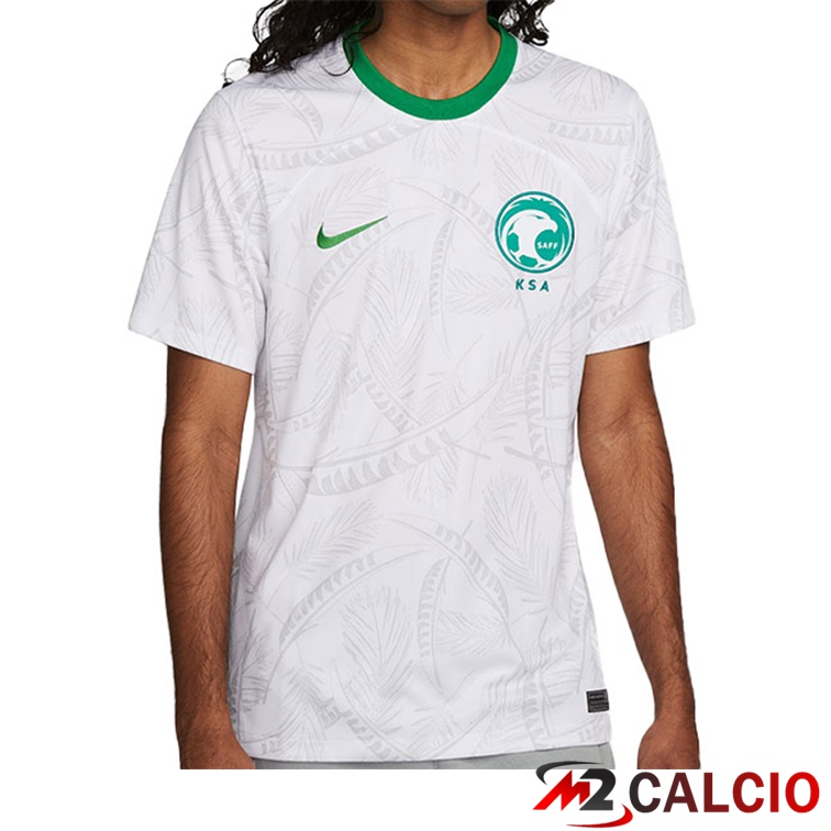 Maglie Calcio Personalizzate,Tute Calcio Squadre,Maglia Nazionale Italiana Calcio | Maglie Calcio Arabia Saudita Prima Bianco 2022/2023