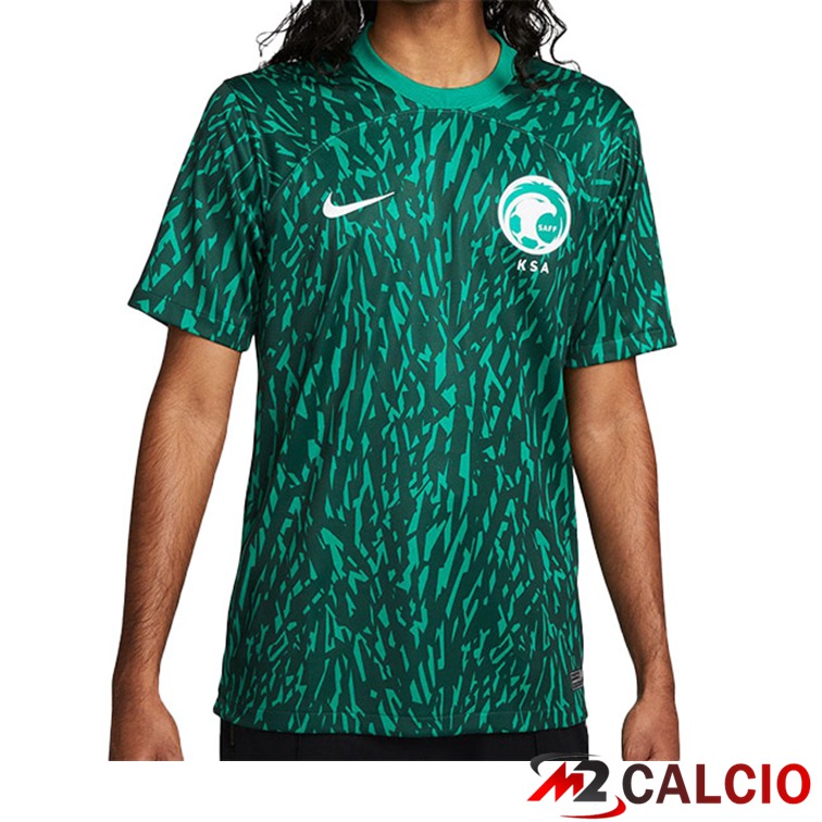 Maglie Calcio Personalizzate,Tute Calcio Squadre,Maglia Nazionale Italiana Calcio | Maglie Calcio Arabia Saudita Seconda Verde 2022/2023