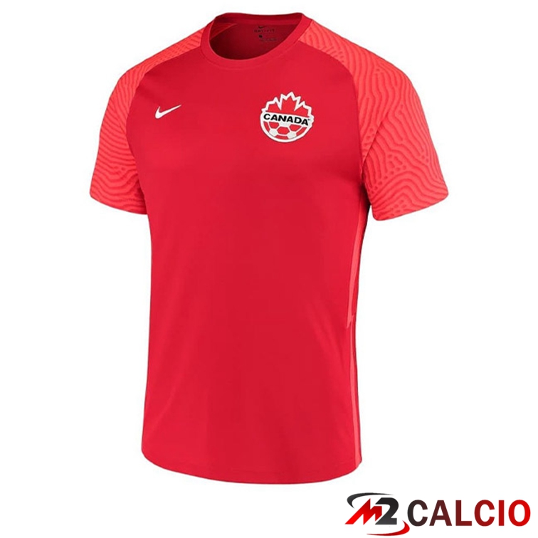 Maglie Calcio Personalizzate,Tute Calcio Squadre,Maglia Nazionale Italiana Calcio | Maglie Calcio Canada Prima Rosso 2022/2023