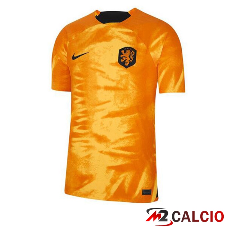 Maglie Calcio Personalizzate,Tute Calcio Squadre,Maglia Nazionale Italiana Calcio | Maglie Calcio Paesi Bassi Prima Giallo Coppa del Mondo 2022