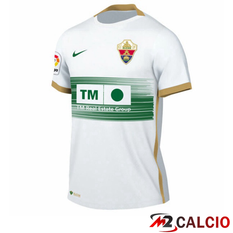 Maglie Calcio Personalizzate,Tute Calcio Squadre,Maglia Nazionale Italiana Calcio | Maglie Calcio Elche CF Prima Bianco 2022/2023