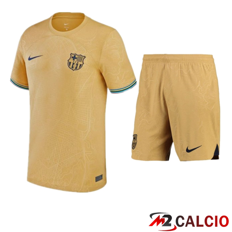 Maglie Calcio Personalizzate,Tute Calcio Squadre,Maglia Nazionale Italiana Calcio | Insieme Maglie Calcio FC Barcellona Seconda + Pantaloncini 2022/2023