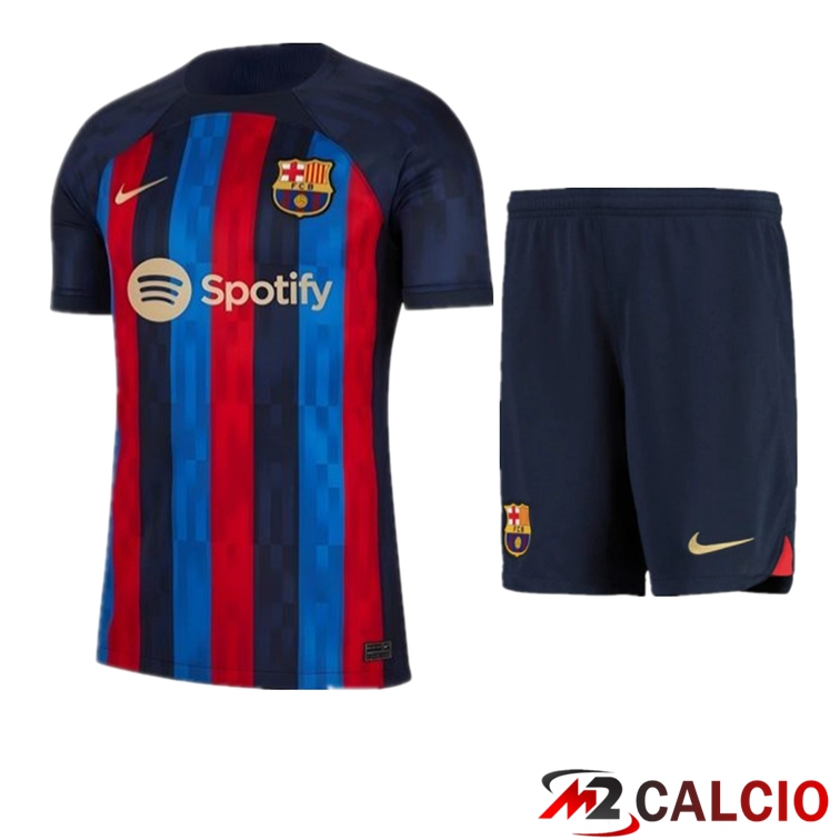 Maglie Calcio Personalizzate,Tute Calcio Squadre,Maglia Nazionale Italiana Calcio | Insieme Maglie Calcio FC Barcellona Prima + Pantaloncini 2022/2023