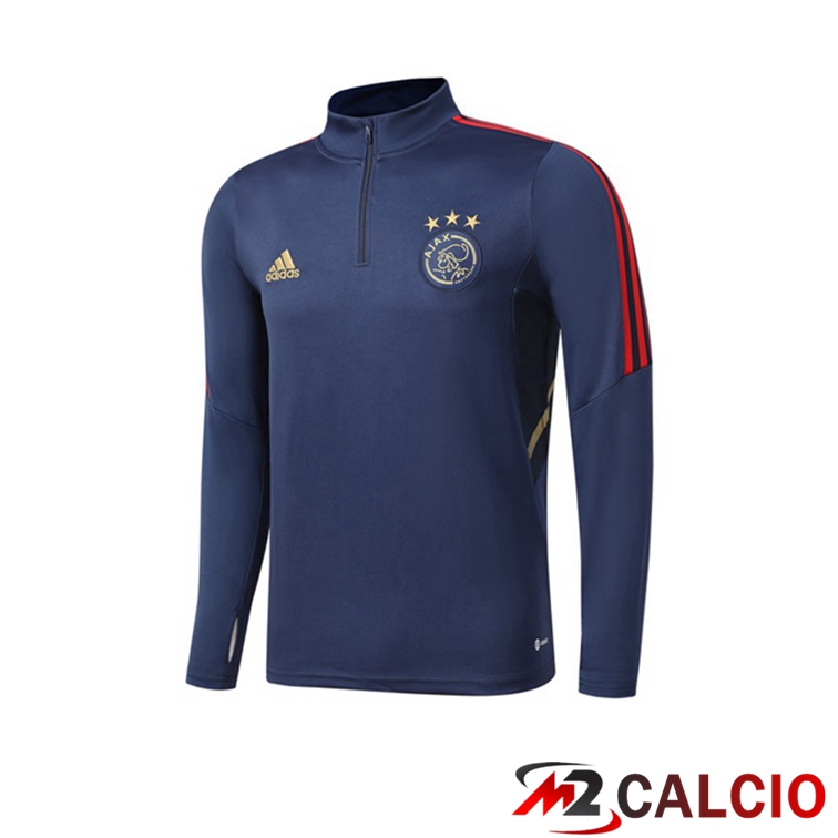 Maglie Calcio Personalizzate,Tute Calcio Squadre,Maglia Nazionale Italiana Calcio | Felpe Allenamento AFC Ajax Blu Royal 2022/2023