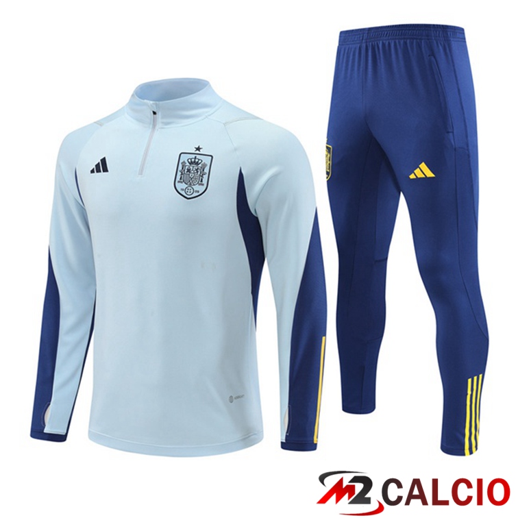 Maglie Calcio Personalizzate,Tute Calcio Squadre,Maglia Nazionale Italiana Calcio | Tuta Calcio Spagna Blu 2022/2023