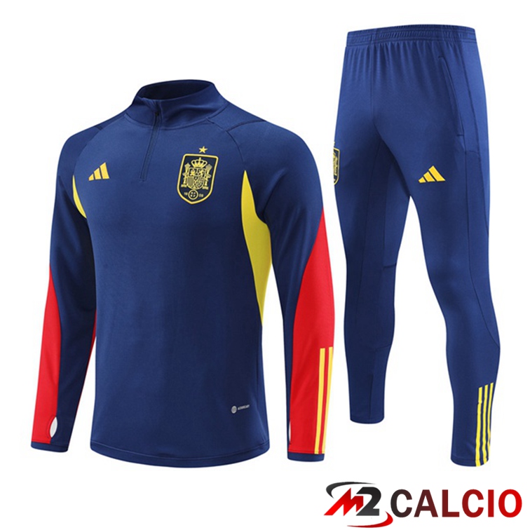 Maglie Calcio Personalizzate,Tute Calcio Squadre,Maglia Nazionale Italiana Calcio | Tuta Calcio Spagna Blu Royal 2022/2023