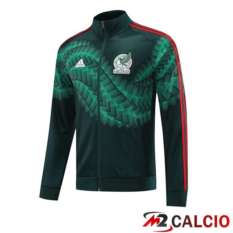 Maglie Calcio Personalizzate,Tute Calcio Squadre,Maglia Nazionale Italiana Calcio | Giacca Calcio Messico Verde Nero 2022/2023
