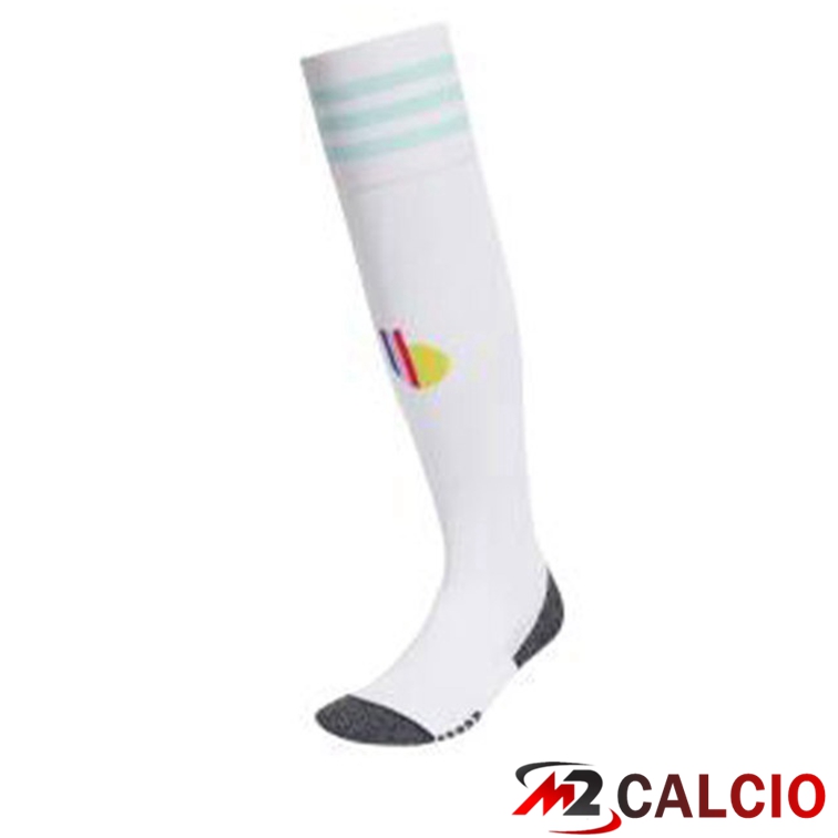 Maglie Calcio Personalizzate,Tute Calcio Squadre,Maglia Nazionale Italiana Calcio | Calzini Calcio Belgio Seconda Bianco 2022/2023