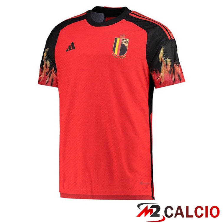Maglie Calcio Personalizzate,Tute Calcio Squadre,Maglia Nazionale Italiana Calcio | Maglie Calcio Belgio Prima Rosso Coppa Del Mondo 2022