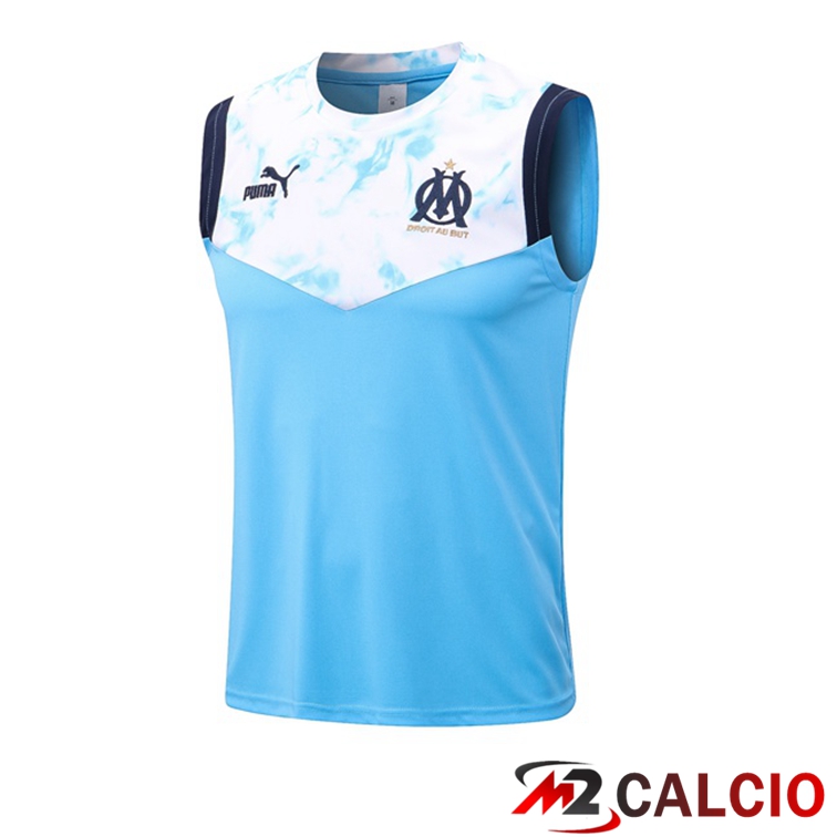Maglie Calcio Personalizzate,Tute Calcio Squadre,Maglia Nazionale Italiana Calcio | Canotta Calcio Marsiglia OM Blu Bianco 2022/2023