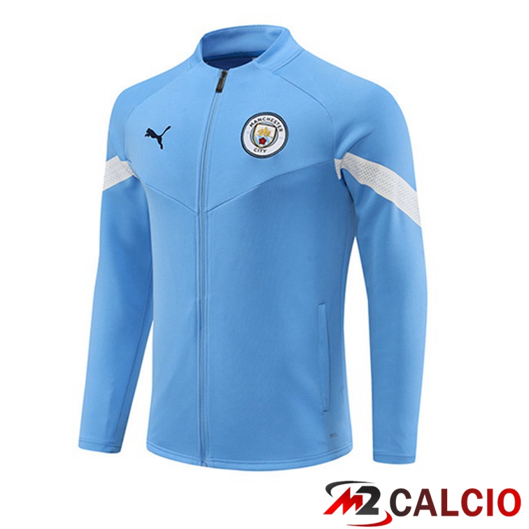Maglie Calcio Personalizzate,Tute Calcio Squadre,Maglia Nazionale Italiana Calcio | Giacca Calcio Manchester City Blu 2022/2023