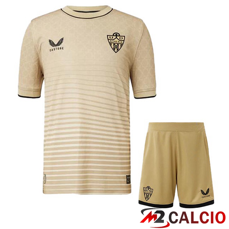 Maglie Calcio Personalizzate,Tute Calcio Squadre,Maglia Nazionale Italiana Calcio | Maglie Calcio UD Almeria Bambino Terza Marrone 2022/2023