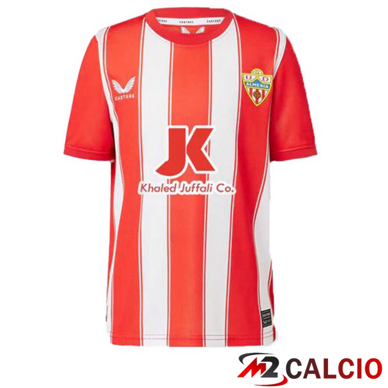 Maglie Calcio Personalizzate,Tute Calcio Squadre,Maglia Nazionale Italiana Calcio | Maglie Calcio UD Almeria Prima Rosso Bianco 2022/2023