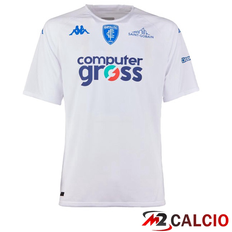 Maglie Calcio Personalizzate,Tute Calcio Squadre,Maglia Nazionale Italiana Calcio | Maglie Calcio Empoli FC Seconda Bianco 2022/2023